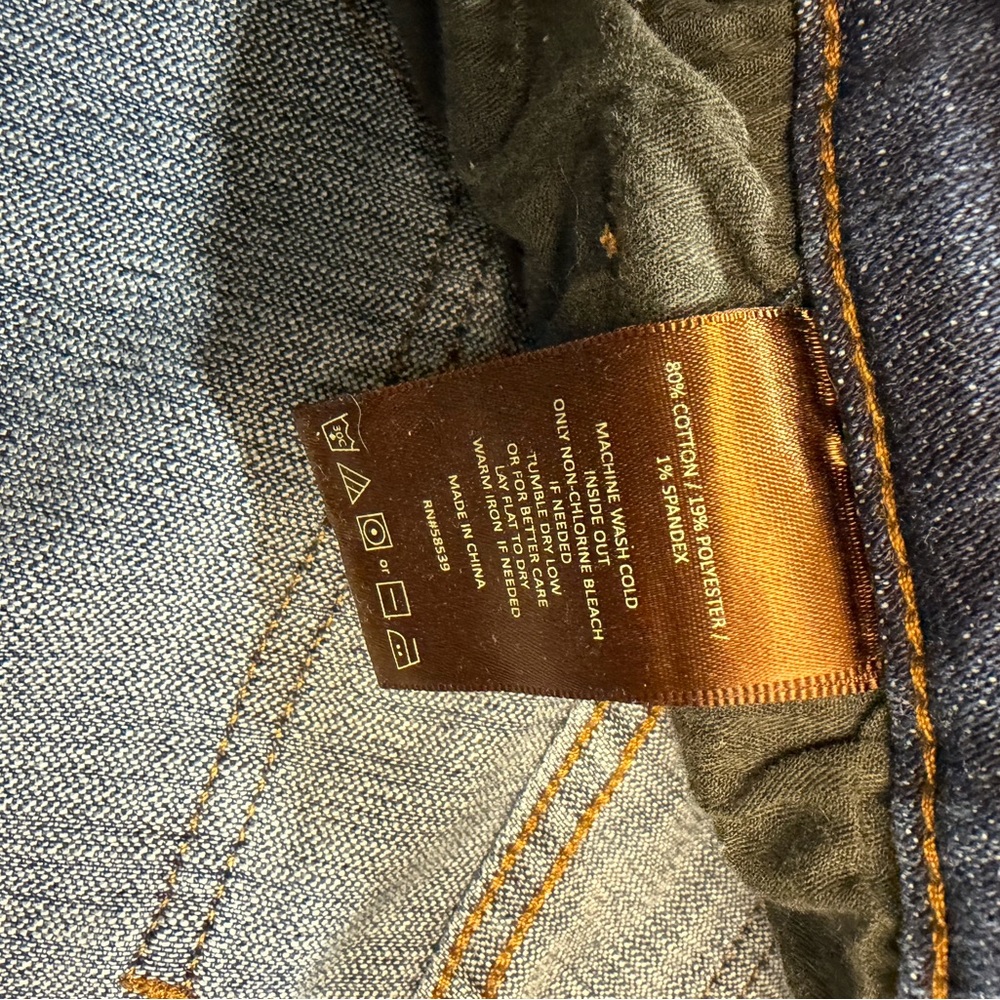 Kut from the Kloth Distressed Denim Slim Stretch Jeans Size 2 - Picture 4 of 7